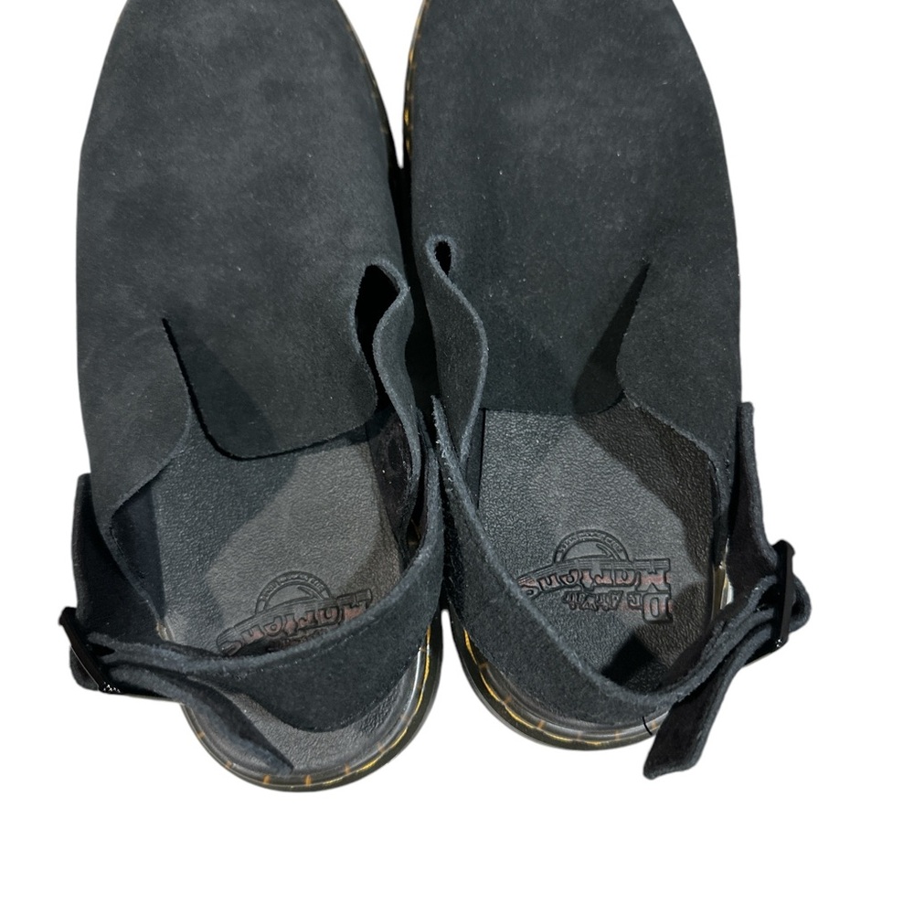 Dr. Martens Black Suede Mules - Picture 4 of 6